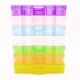 Blaue Sortierbox 132x68x23mm transparente Aufbewahrungsbox - Schmuckzubehör Aufbewahrungsbox