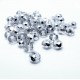 10x halbsilber geschliffene Kristallglasperlen 6x4mm half plated - Schmuckzubehör