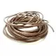5m braune Lederschnur 2mm Perlglanz Lederband aus Leder - Schmuckzubehör Lederband - Leisure-Beads DIY