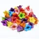 30 Stück bunte Perlenkappen 17x12mm aus Acryl Blumenkelch Perlen Kappen - Schmuckzubehör Perlenkappe - Leisure-Beads DIY