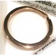 Rosegoldfarben Schlüsselring 32mm Ring rosegoldfarben stabil und schlicht - Schlüsselanhänger selber machen
