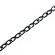 Schwarze Kette 5x3mm schwarze Gliederkette - Schmuckzubehör - Leisure-Beads DIY