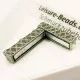 unplattierter 3-Strang Magnetverschluss 21x14x6mm - Schmuckzubehör - Leisure-Beads DIY