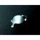 Silberfarbener Ohrclips ca. 10x18mm zum Bekleben - Schmuckzubehör zum Ohrclips selbermachen
