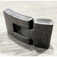 1x silber Hakenverschluss 22x17mm Schmuckverschluss - Schmuckubehör Schmuckverschluss