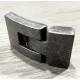 1x silber Hakenverschluss 22x17mm Schmuckverschluss - Schmuckubehör Schmuckverschluss - Leisure-Beads DIY