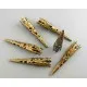Bronzefarben Perlenkappen 41x8mm filigrane Perlen Kappen - Schmuckzubehör - Leisure-Beads DIY