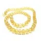 72 champagner geschliffene Glasperlen 8x6mm mit Glanz - Schmuckzubehör Kristallglasperlen - Leisure-Beads DIY