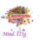 Mind. 125g bunte Acryl Perlen 4mm transparent im Perlenmix - Acryl Schmuckzubehör - Leisure-Beads DIY