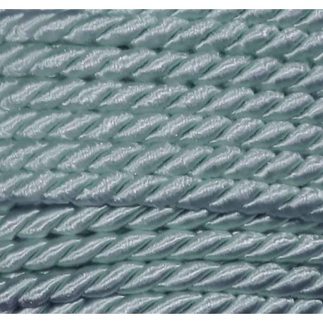 Leisure-Beads - 1m hellblaue Kordel 4mm hellblaues Schmuckband - Schmuckzubehör Kordel für Halsband