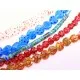 5x Strang bunte Millefiori Perlen MIX 5 im bunten Perlenmix - Schmuckzubehör Millefiori - Leisure-Beads DIY