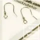 2x 925 Silber Ohr Brisuren 20x16mm Ohrhaken Ohrringe Sterling Silber - Schmuckzubehör aus 925 Silber - Leisure-Beads DIY
