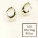 1x Sterling Silber Collierschlaufe 9x5x5mm Haken für Anhänger 925 Silber - 925 Schmuckzubehör Anhängerhaken - Leisure-Beads DIY