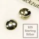 925 Silber Perlenkappen 8x3mm Sterling Silber - Schmuckzubehör Sterling Silber - Leisure-Beads DIY