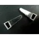 2x Säge Schmuckanhänger ca. 9x24 mm silberfarbenes Schmuckzubehör - Leisure-Beads DIY