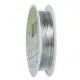Silber Kupferdraht 0,8mm auf 3,3m Rolle - Schmuckzubehör - Leisure-Beads DIY