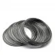 10x gunmetal Ringe 55mm x 1mm Memory Wire - gunmetal Schmuckzubehör - Leisure-Beads DIY