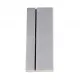 1x silber Magnet Verschluss 42x17mm II. WAHL Innen 40x2,7mm II. Wahl Einklebverschluss - Schmuckzubehör - Leisure-Beads DIY