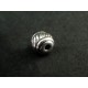 5x silberfarbene 5x5mm Metallperlen Spacer Schmuckzubehör