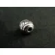 5x silberfarbene 5x5mm Metallperlen Spacer Schmuckzubehör - Leisure-Beads DIY
