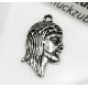 1 silber Jesus Anhänger 25x11mm christlicher Schmuckanhänger - Schmuckzubehör