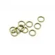 20x stabiler bronze Biegering 7mm x 1,3mm Binderinge - bronze Schmucktzubehör - Leisure-Beads DIY