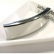 1x Edelstahl Schiebeperle 40x12mm Innen 10x3mm Tube - Schmuckzubehör