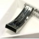 1x Edelstahl Schiebeperle 40x12mm Innen 10x3mm Tube - Schmuckzubehör