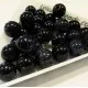5x Schwarzfluss Perle 8mm Kunststeinperlen - Schmuckzubehör - Leisure-Beads DIY
