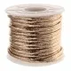 1m rosegoldfarben PU Lederband Kunstleder - Schmuckzubehör - Leisure-Beads DIY