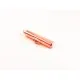 2x rosegoldfarben light Bandklemme 24mm Perlenband Verbinder Chandelierverteiler Einklebhülse - rosegoldfarben Schmuckzubehör - Leisure-Beads DIY