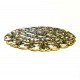 1x filigraner bronze Anhänger 52mm Ornament - bronze Schmuckanhänger