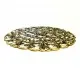 1x filigraner bronze Anhänger 52mm Ornament - bronze Schmuckanhänger - Leisure-Beads DIY