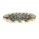 1x filigraner bronze Anhänger 52mm Ornament - bronze Schmuckanhänger - Leisure-Beads DIY