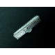 Bandklemme 25mm II WAHL hellsilber platinfarben