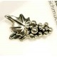 1x silber Hakenverschluss 28x15mm Schmuckverschluss - Schmuckubehör Schmuckverschluss