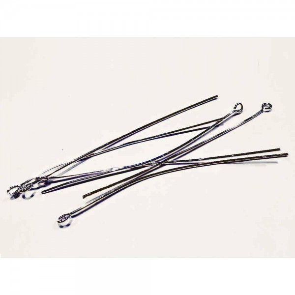 10 gunmetal Kettelstifte 80mm - Schmuckzubehör - Leisure-Beads DIY
