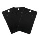 50 schwarze Schmuckkarten 90x50mm Papier ohne Schrift Schmuck Display Ohrringe - Schmuckzubehör