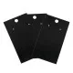 50 schwarze Schmuckkarten 90x50mm Papier ohne Schrift Schmuck Display Ohrringe - Schmuckzubehör - Leisure-Beads DIY