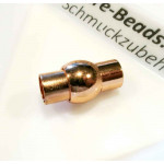 1x rosegoldfarben Magnetverschluss Innen 5mm 9x16,50x9mm zum Einkleben - Schmuckzubehör