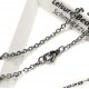 Edelstahl 304 Halskette 45cm x 1.9mm Gliederkette - Schmuckzubehör Schmuckkette