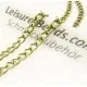 4m bronze Eisenkette 0,8x3x4mm bronzefarbene Gliederkette - bronze Schmuckzubehör - Leisure-Beads DIY