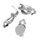 2 Stück silber Ohrclips 10x19mm zum Bekleben silber Ohrklemmen - Schmuckzubehör zum Ohrclips selbermachen