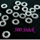 Silberfarbener Ring 4,5mm geschlossen - Schmuckzubehör