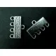 Kettenverbinder 10x16mm Kettenverteiler silberfarben - Leisure-Beads DIY