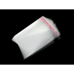 200 Folienbeutel 120x80mm selbstklebend transparent Schmuck Verpackung - Schmuckzubehör