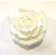 1x weiße Rose Perle 35x20mm Rosenform - Schmuckzubehör - Leisure-Beads DIY