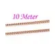 10m kupferfarbene Gliederkette 1,5x1mm kupfer - kupfer Schmuckzubehör - Leisure-Beads DIY