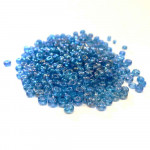 5g blau-AB Rocailles 2mm (12/0) - Schmuckzubehör Rocailles