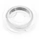 10m matt grauer Schmuckdraht 0,38mm Nylon ummantelt - Fädelmaterial Schmuckzubehör - Leisure-Beads DIY